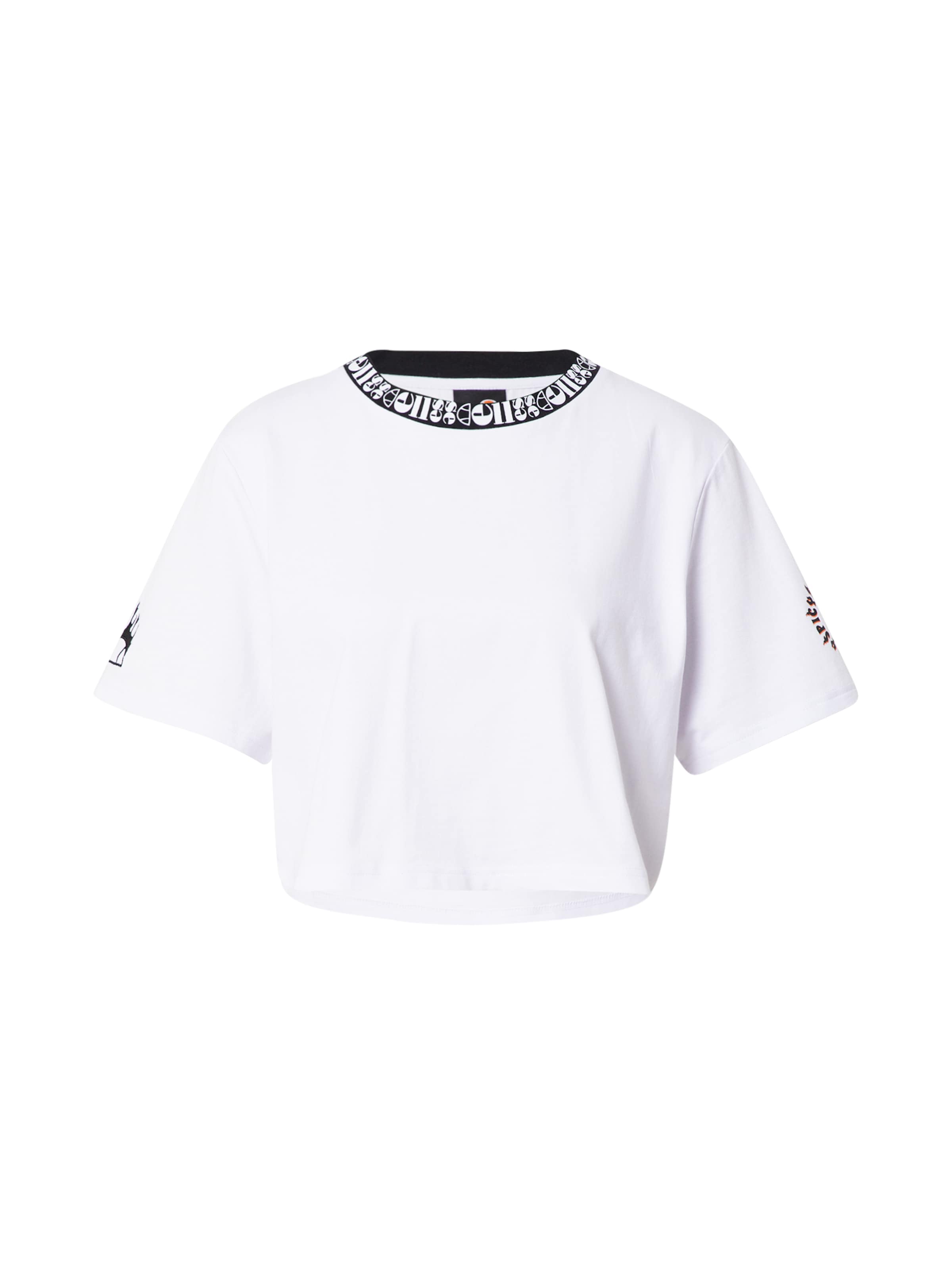 About You x Ellesse T-shirt 'Novo' i vit: framsida