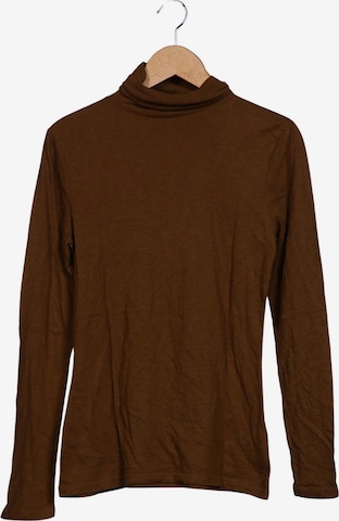 Marc O'Polo Langarmshirt M in Braun: Vorderseite