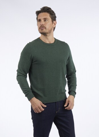 HECHTER PARIS Sweater in Green: front