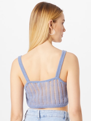 Tops en tricot 'Grace' WEEKDAY en bleu