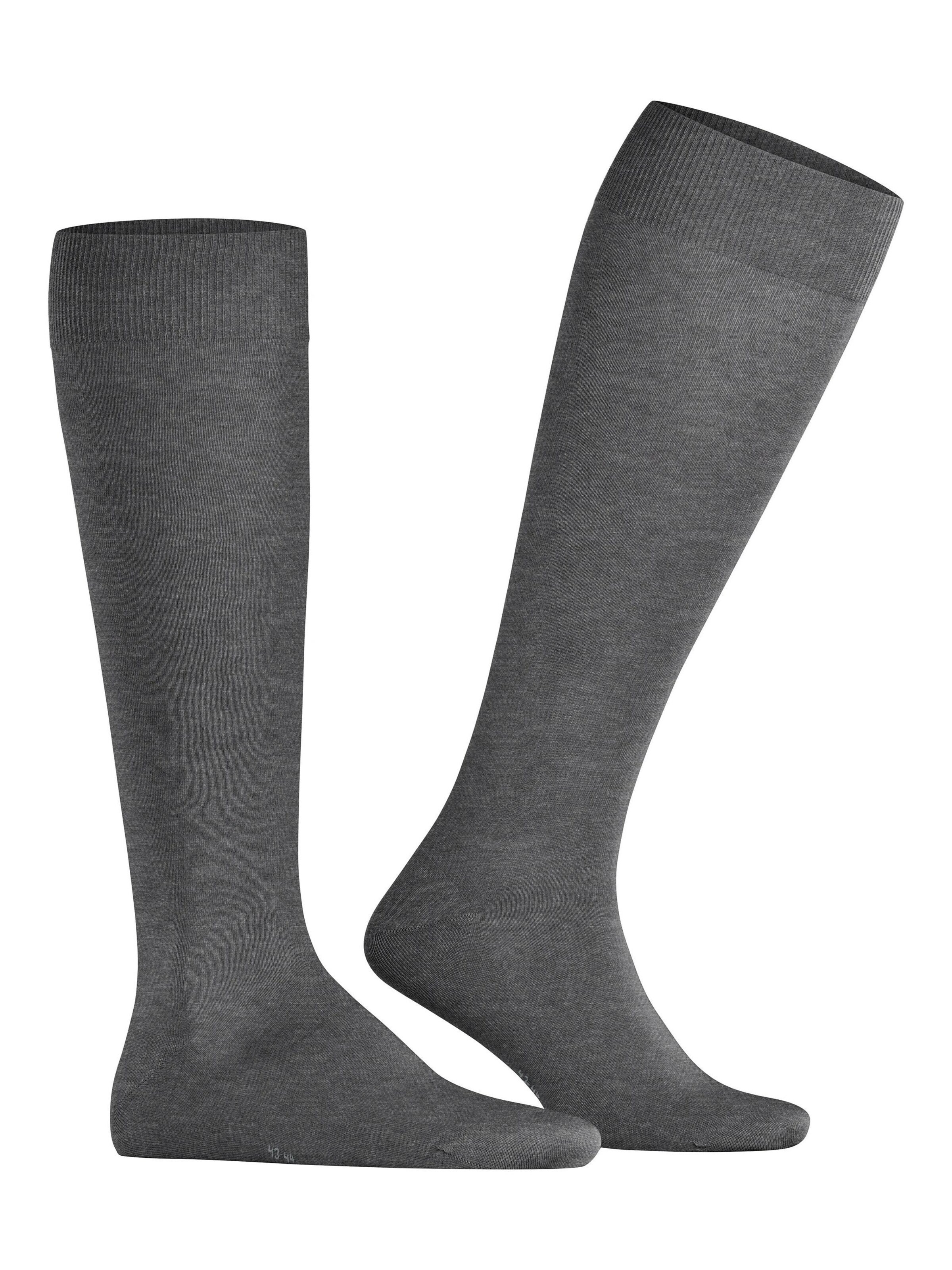 FALKE Kniestrümpfe 'ClimaWool'‌‌‌‌‌ in Grau