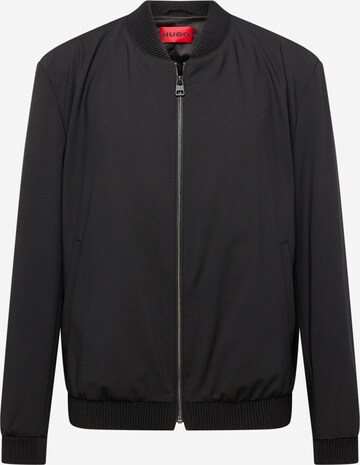 HUGO Between-Season Jacket 'Ukashi' in Black: front