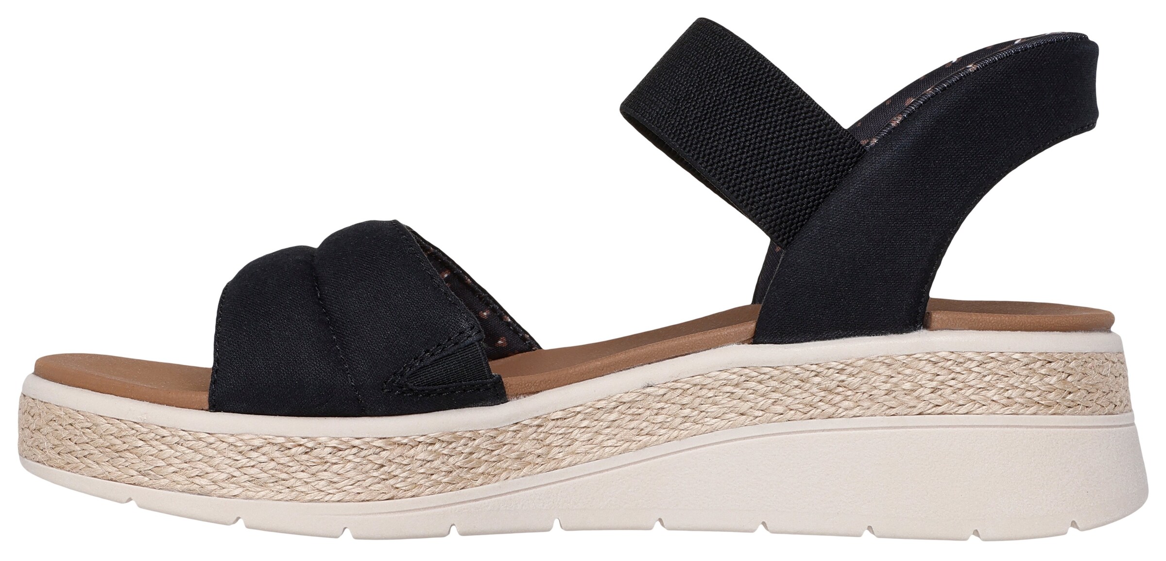 SKECHERS Sandals in Black: front