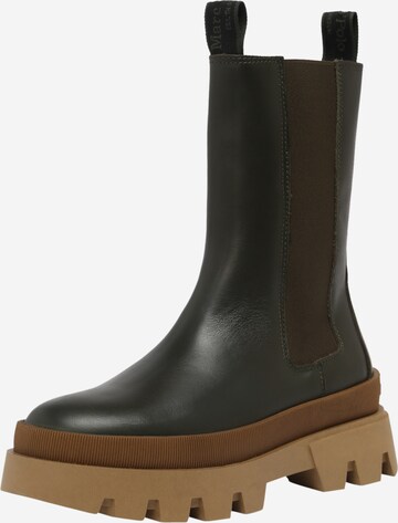 Marc O'Polo - Botas Chelsea 'Petra' en verde: frente