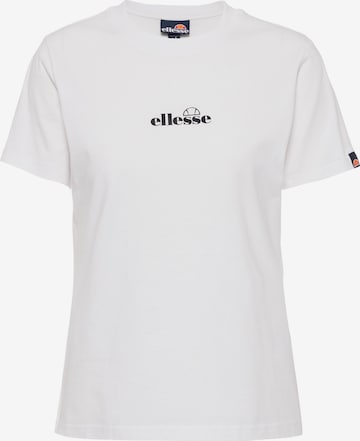ELLESSE قميص 'Svetta' بلون أبيض: الأمام