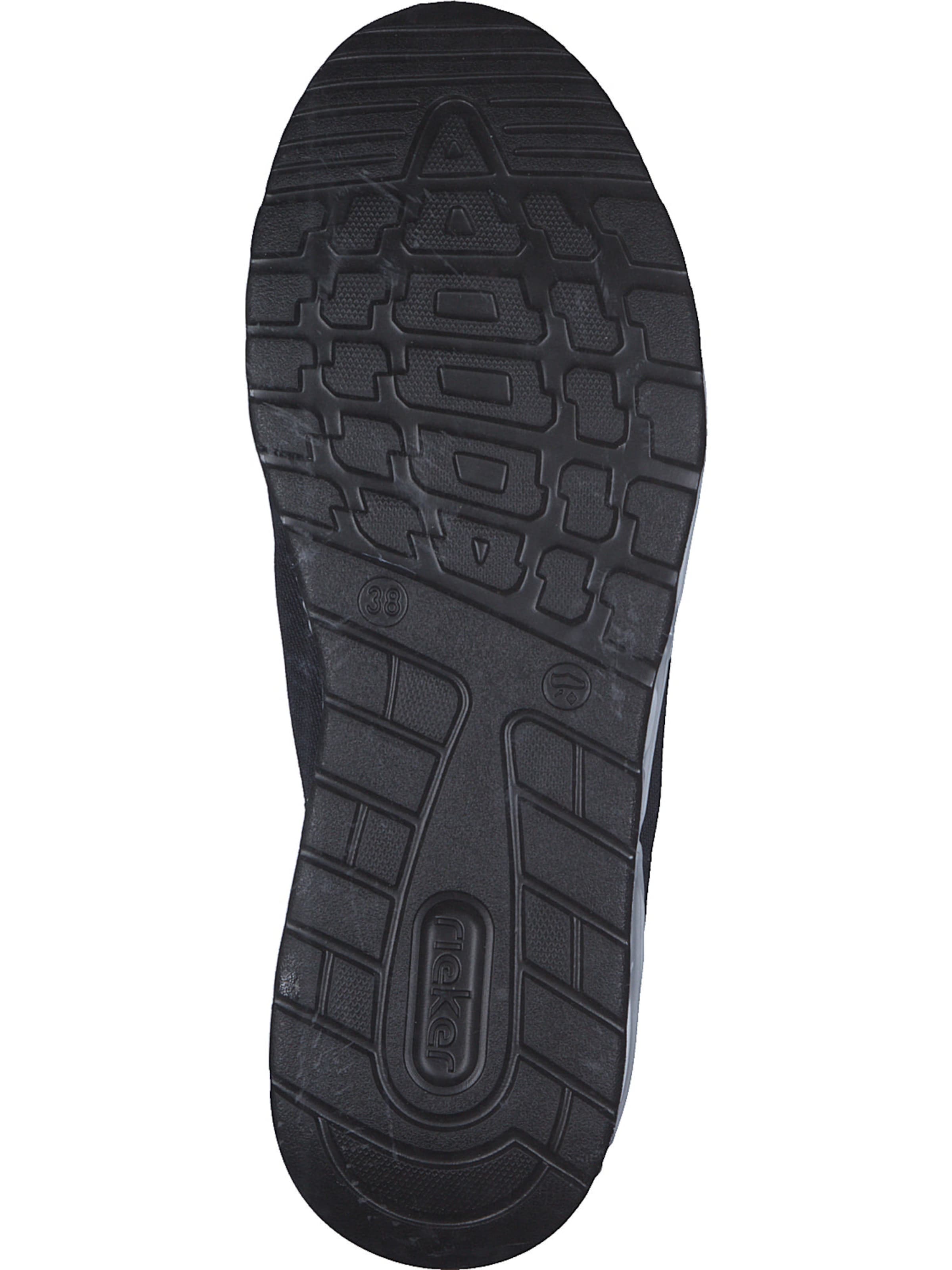 Baskets basses Rieker en bleu