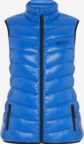 Jette Sport Vest in Blue: front