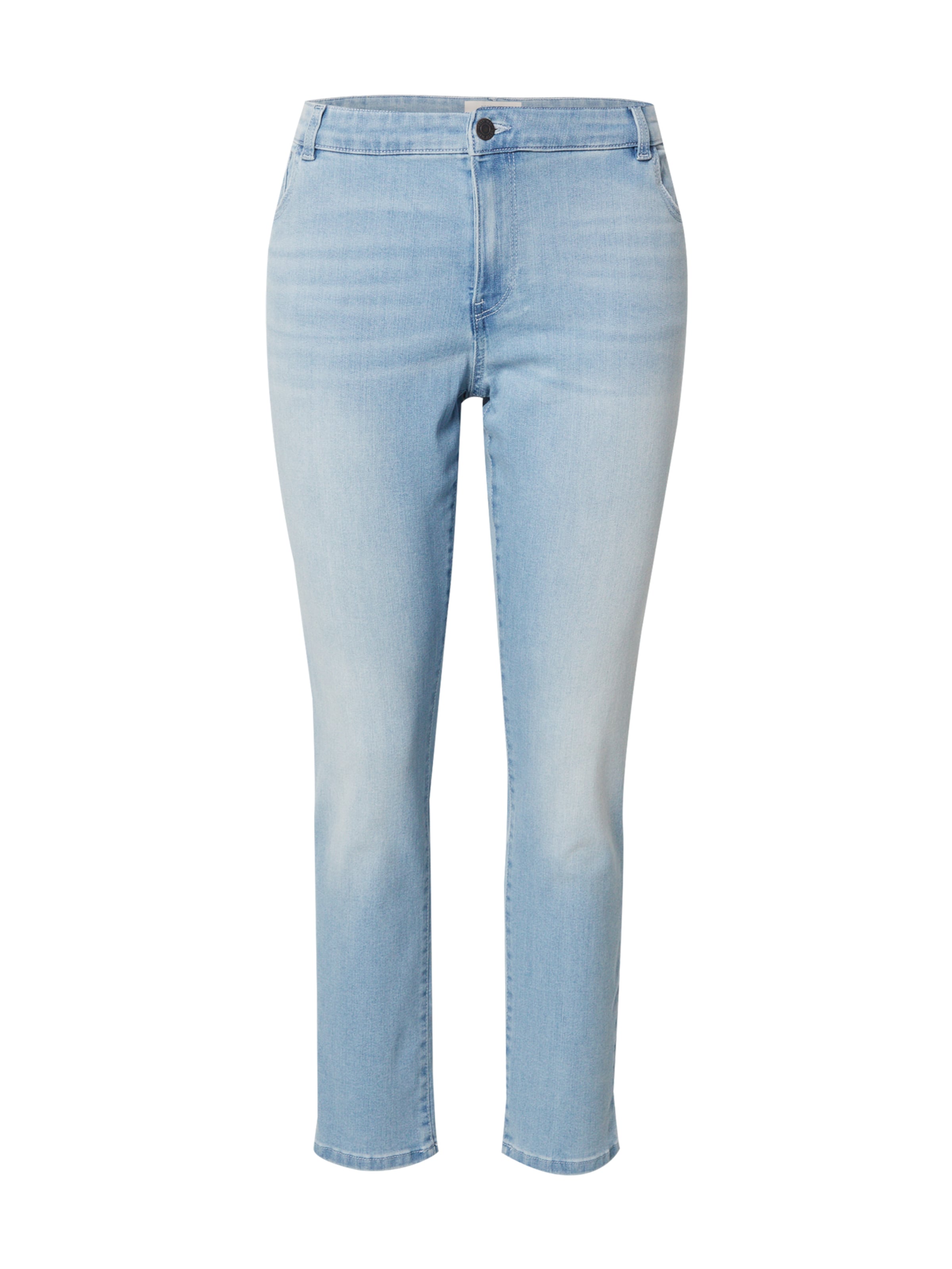 Noisy May Curve Slimfit Džíny 'NMJEN' – modrá: přední strana