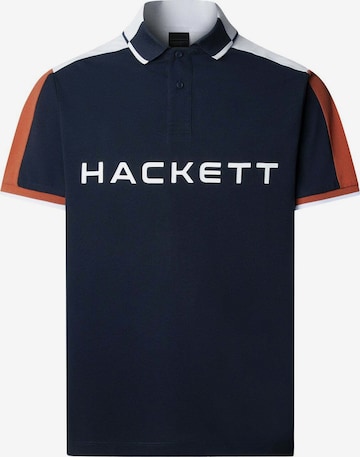Hackett London Poloshirt in Blau: Vorderseite