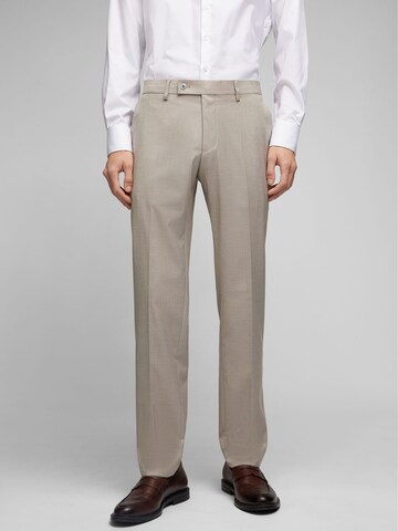 Coupe slim Costume HECHTER PARIS en beige
