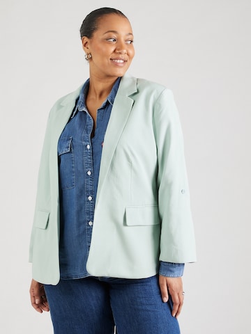 ONLY Carmakoma Blazer 'CARARIS' in Green: front