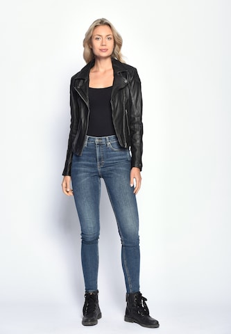 Maze Lederjacke 'Ibiza' in Schwarz