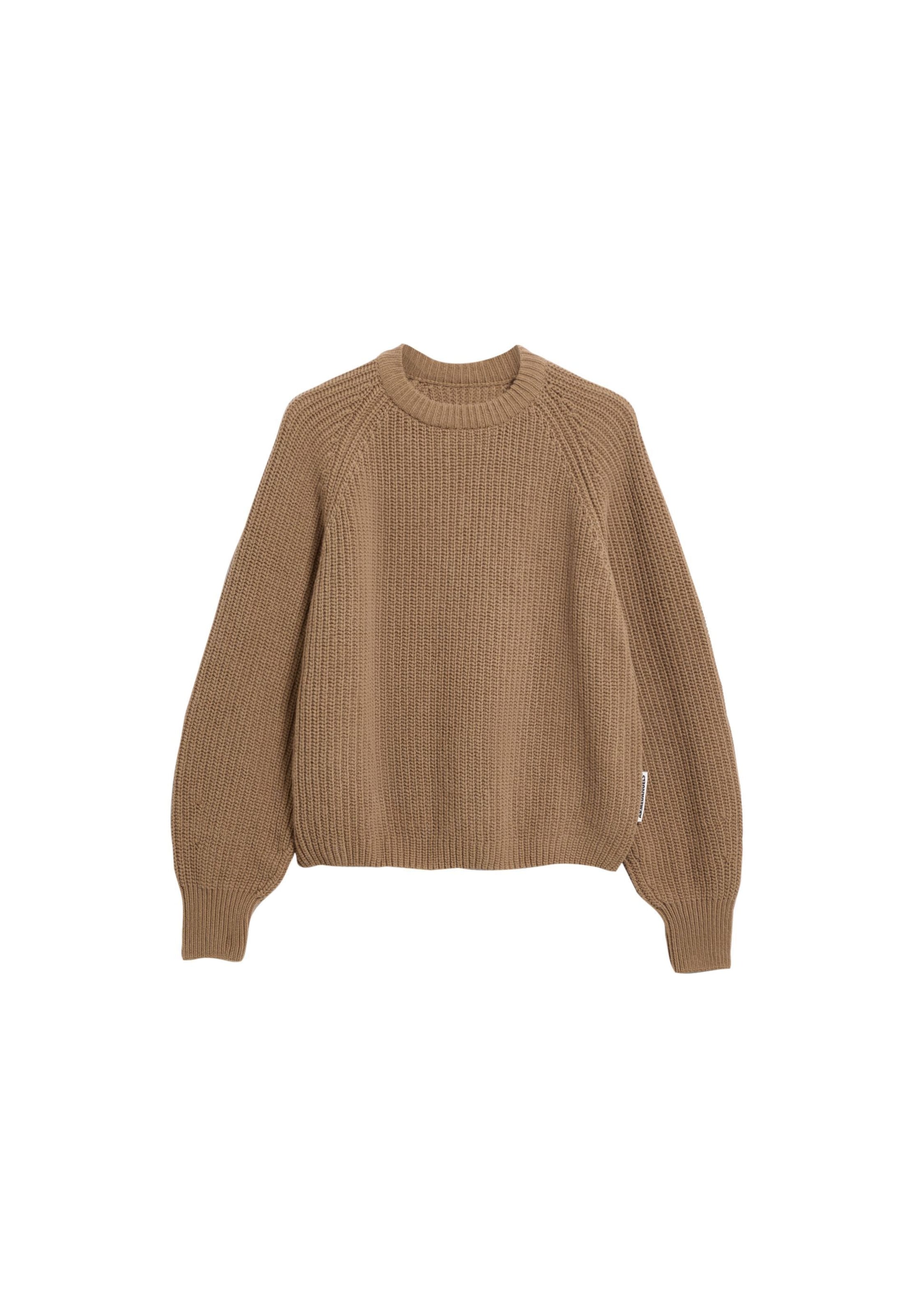 ARMEDANGELS Pullover 'KAAGI' in Braun: Vorderseite