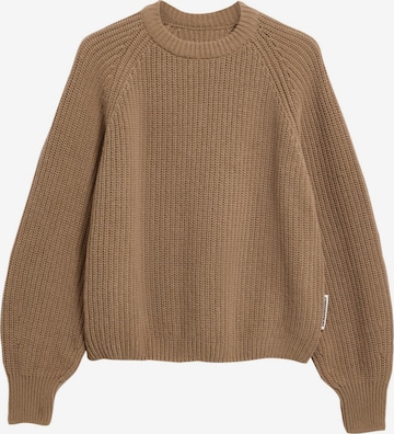 Pull-over 'KAAGI' ARMEDANGELS en marron : devant