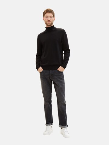 TOM TAILOR Regular Jeans 'Marvin' in Zwart