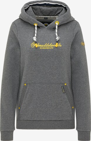 Schmuddelwedda Sweatshirt 'Scharbeutz' in Grey: front