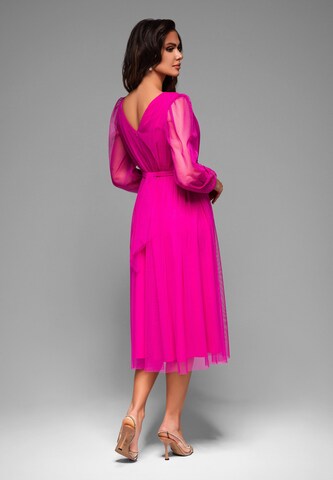 Ombre Abendkleid in Pink