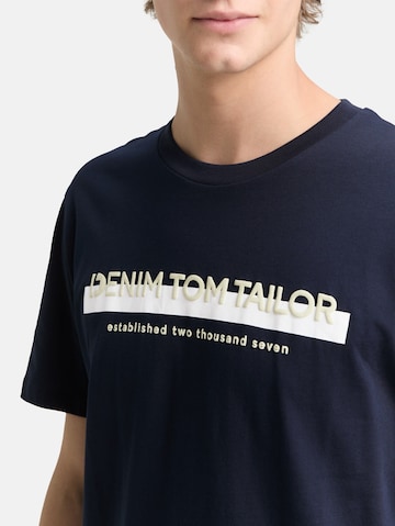 TOM TAILOR DENIM - Camiseta en azul