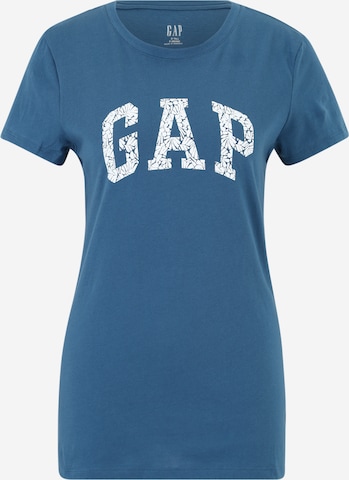 Gap Tall T-Shirt 'NOVELTY FILL' in Blau: predná strana