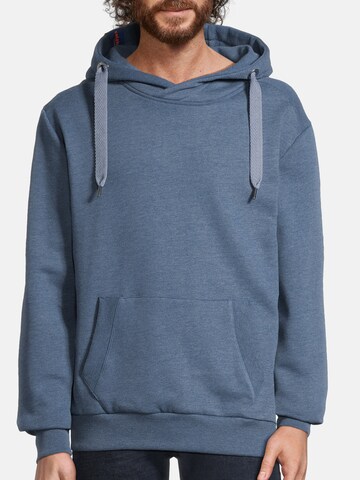 salzhaut Sweatshirt 'Heff' in Blauw