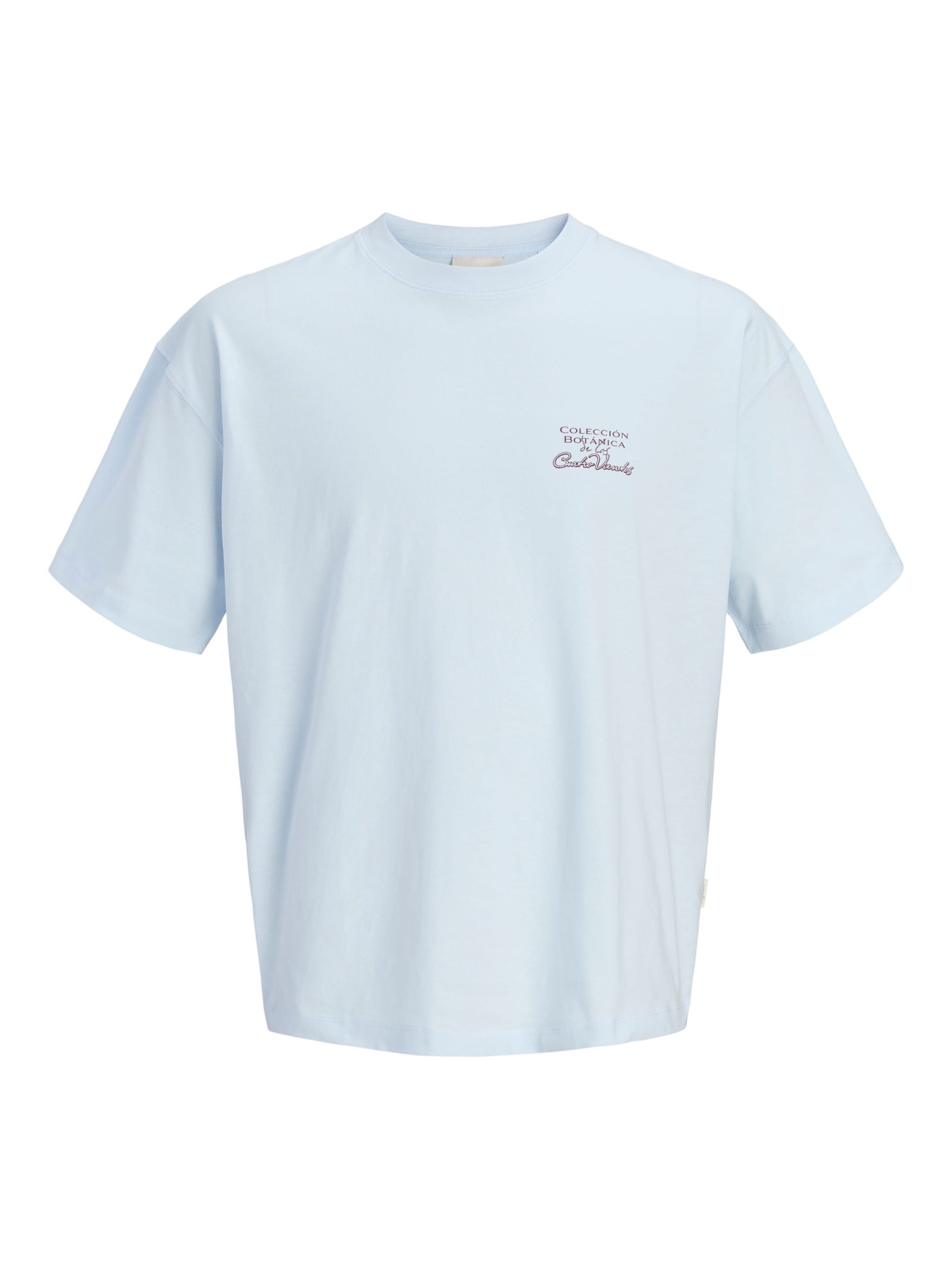JACK & JONES Bluser & t-shirts 'JORAtocha' i blå: forside