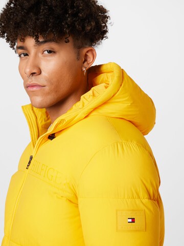 TOMMY HILFIGER Winter Jacket in Yellow