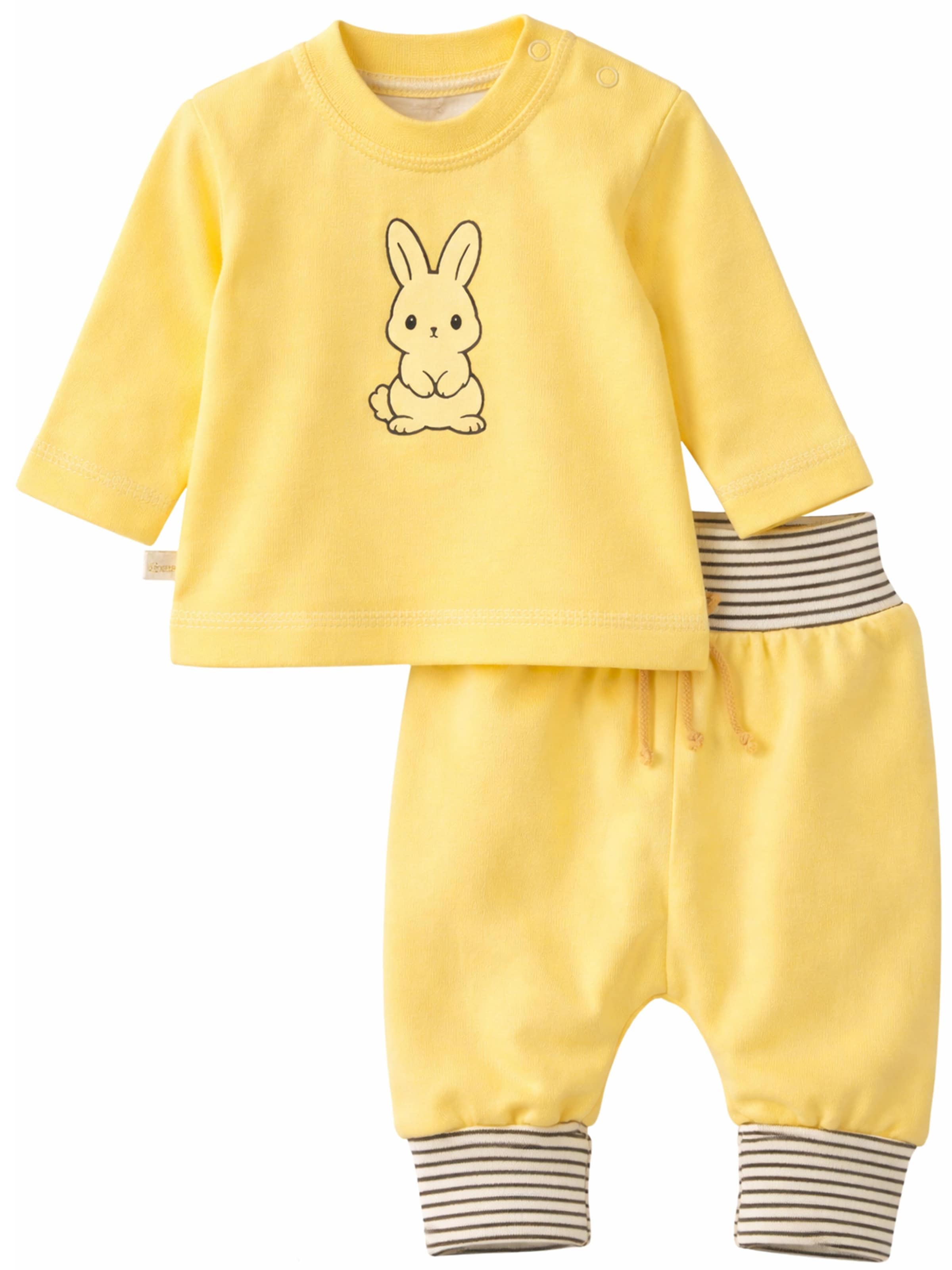 La Bortini Set in Gelb: Vorderseite