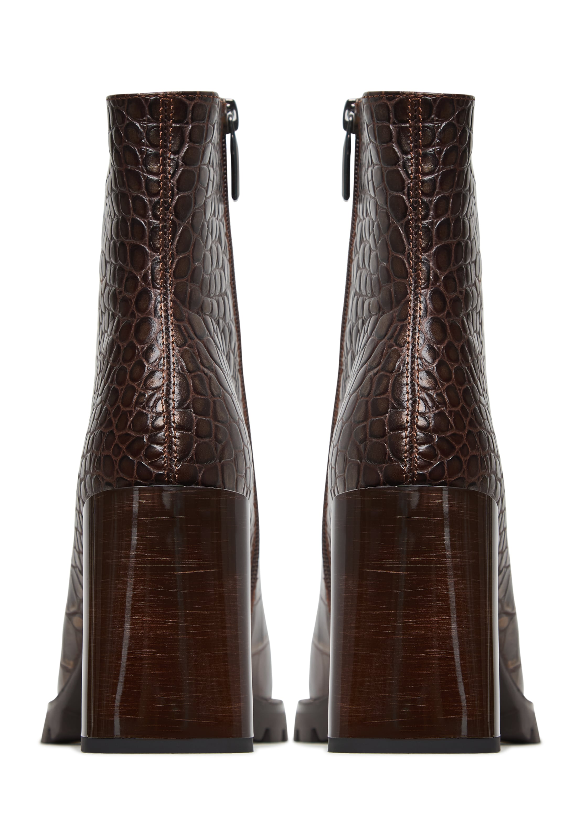CESARE GASPARI Stiefelette in Braun