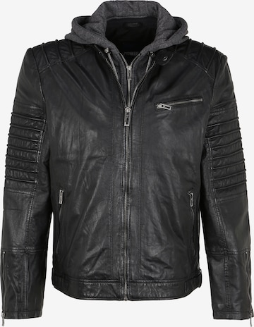PIONEER Between-Season Jacket 'DRAKE' in Black: front