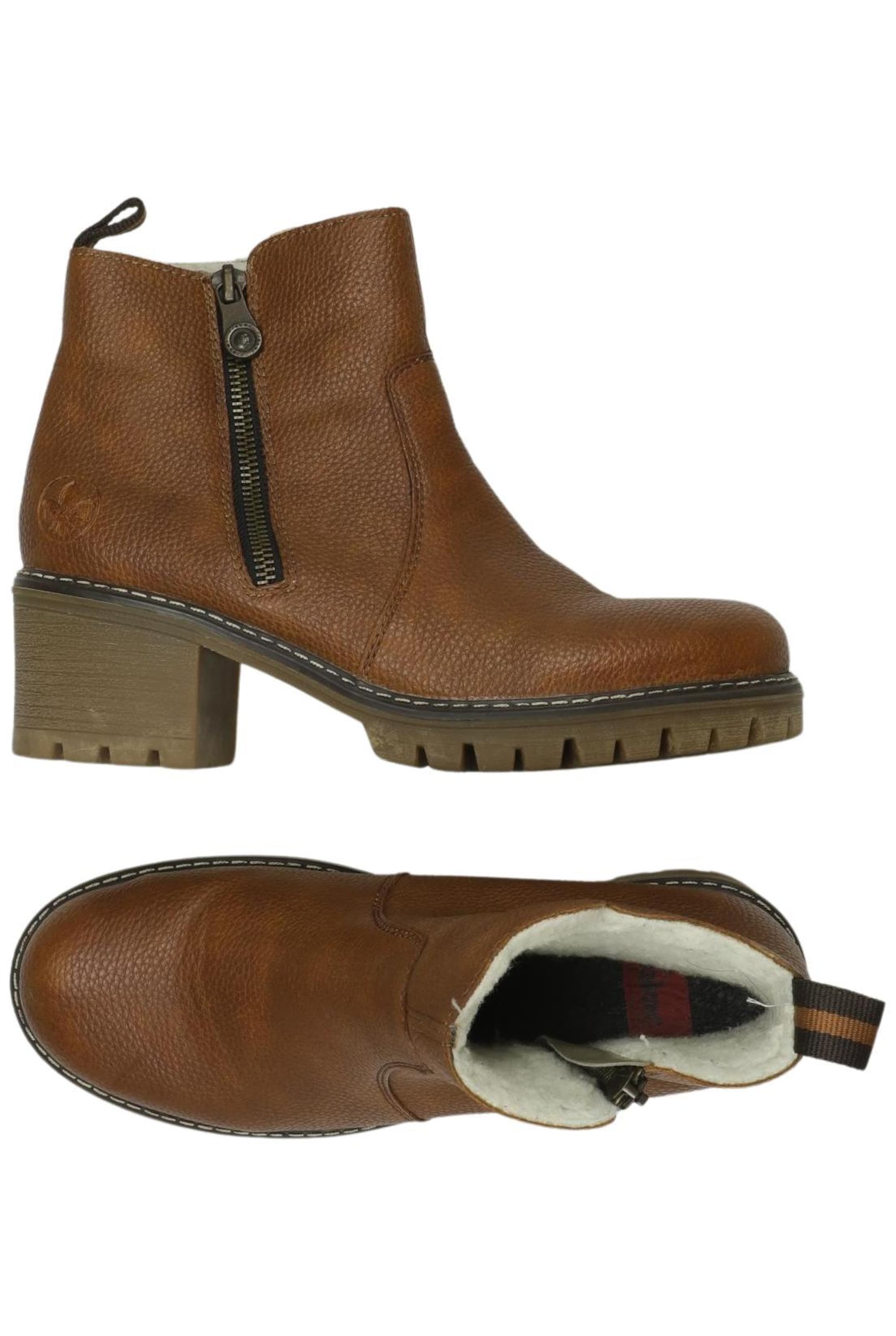 Rieker Dress Boots in 37 in Brown: front
