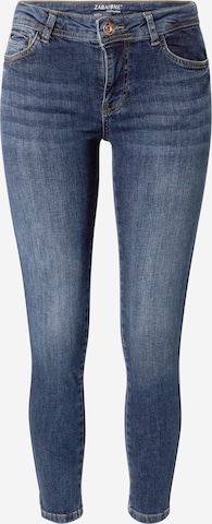 ZABAIONE Skinny Jeans in Blauw: voorkant