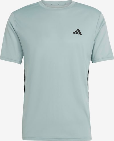 Sportiniai marškinėliai iš ADIDAS PERFORMANCE, spalva – pastelinė žalia / juoda, Prekių apžvalga