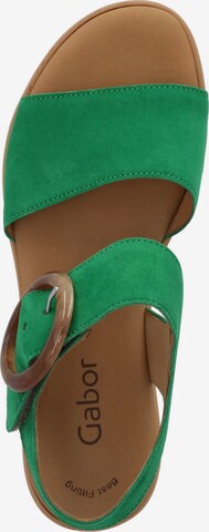 GABOR Strap Sandals '44.550' in Green