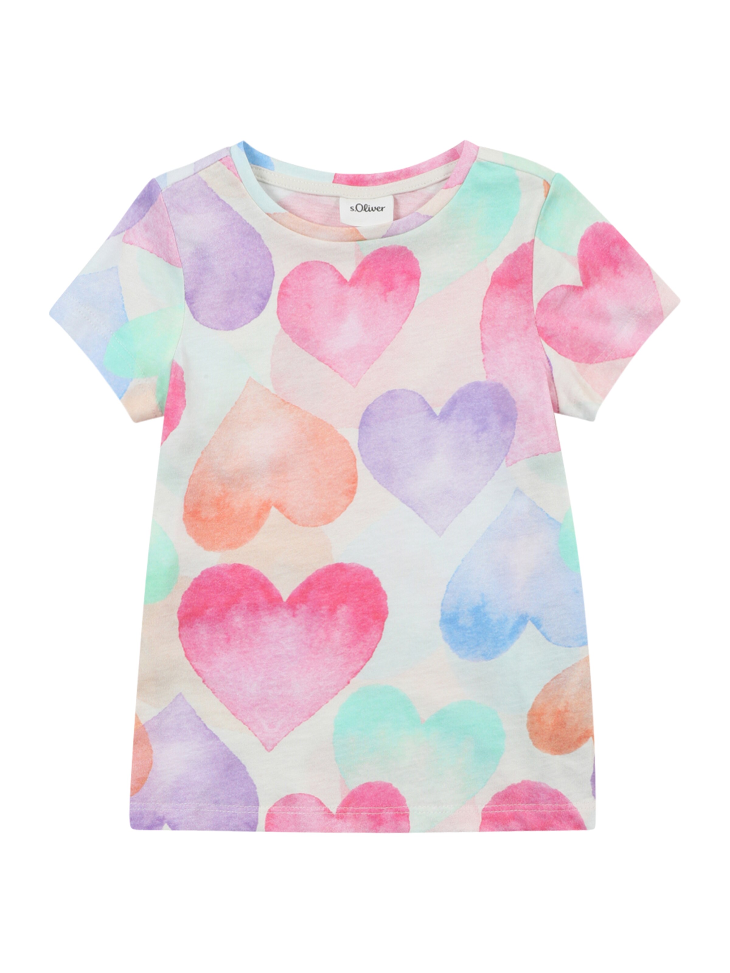 s.Oliver T-Shirt in Mischfarben: Vorderseite