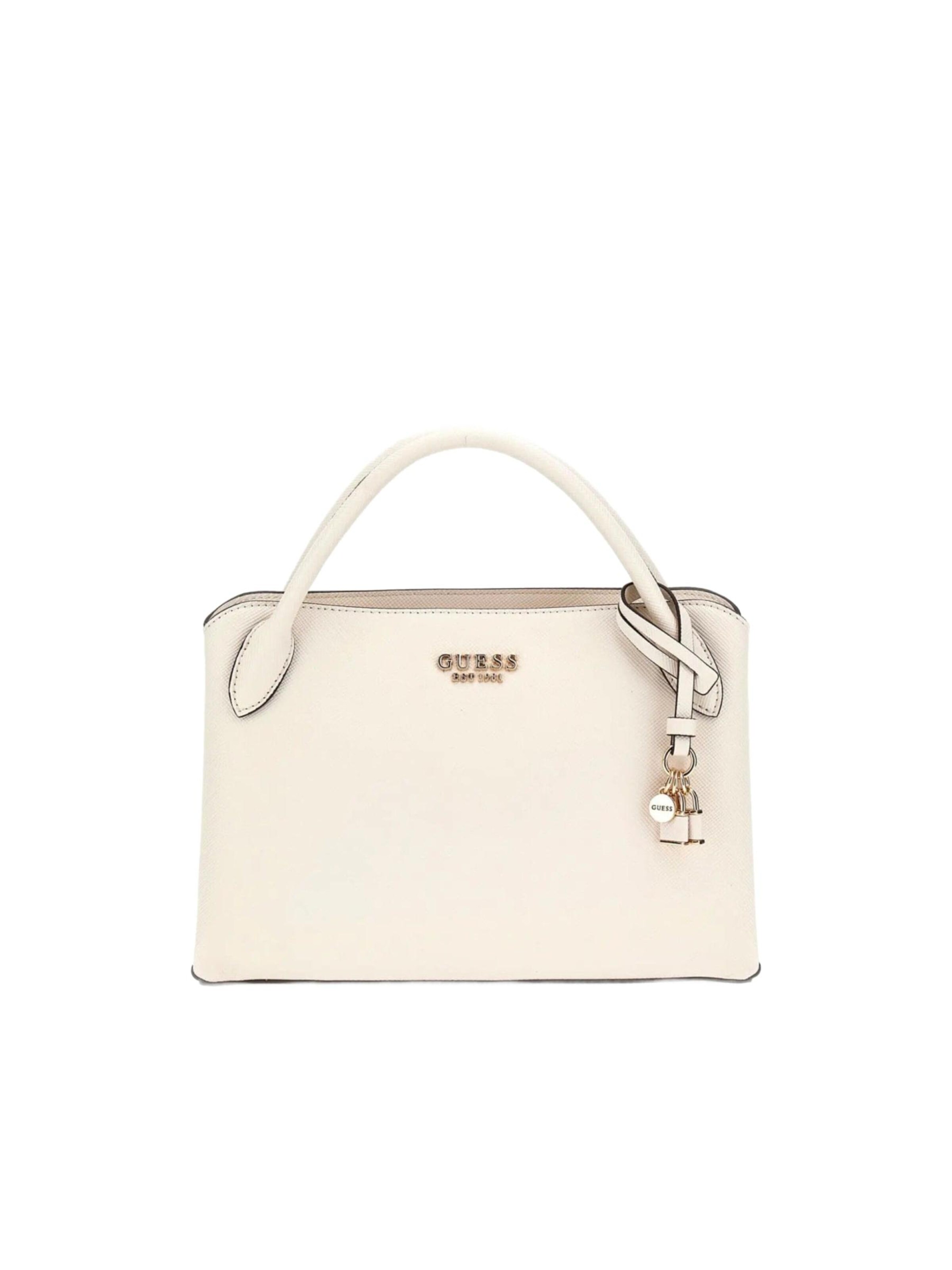 Sac à bandoulière 'Guess Bandoulière Bramina Small Off White' GUESS en blanc : devant