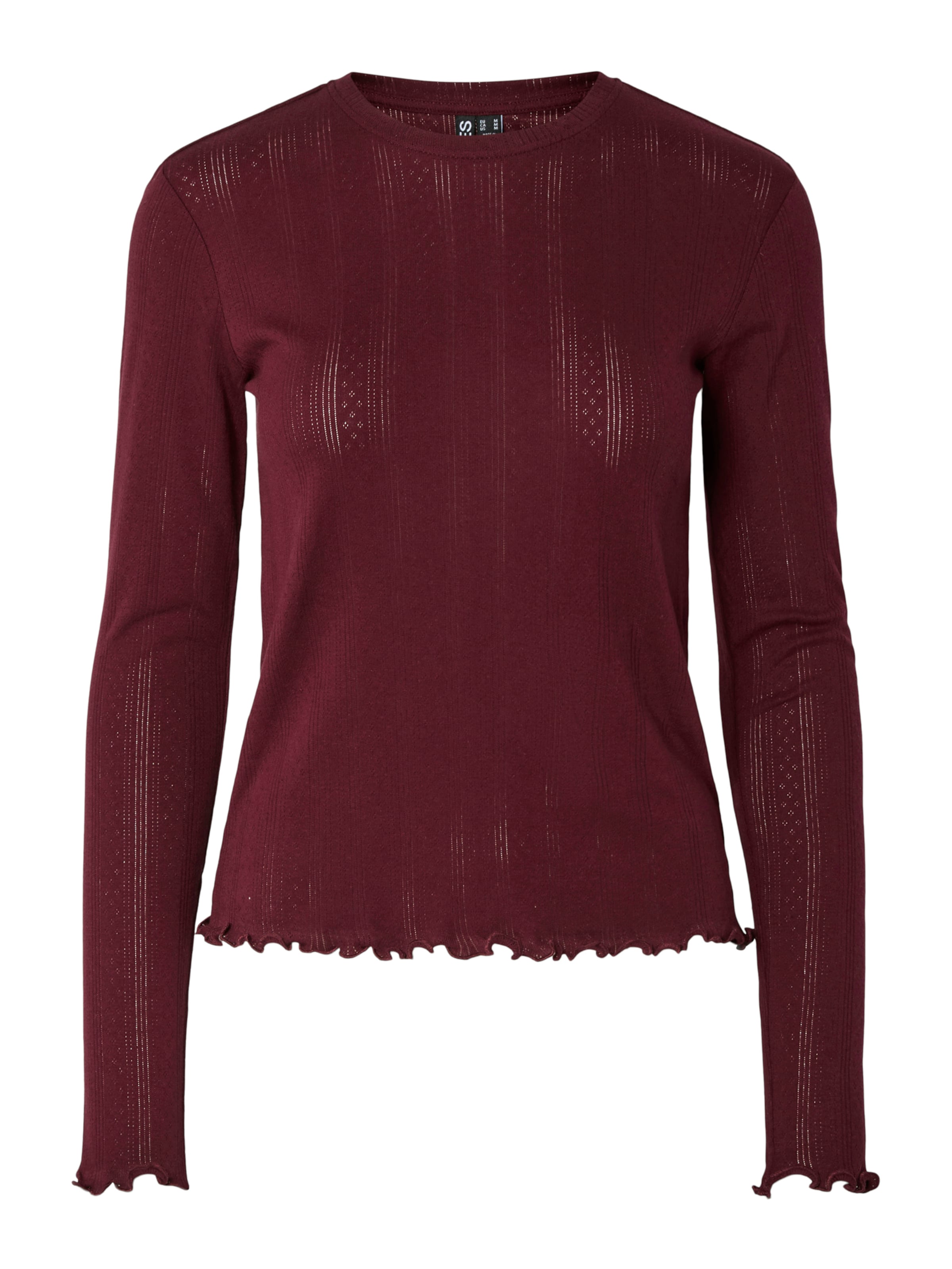 PIECES Shirt in Rot: Vorderseite