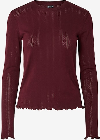 PIECES Shirt in Rot: Vorderseite