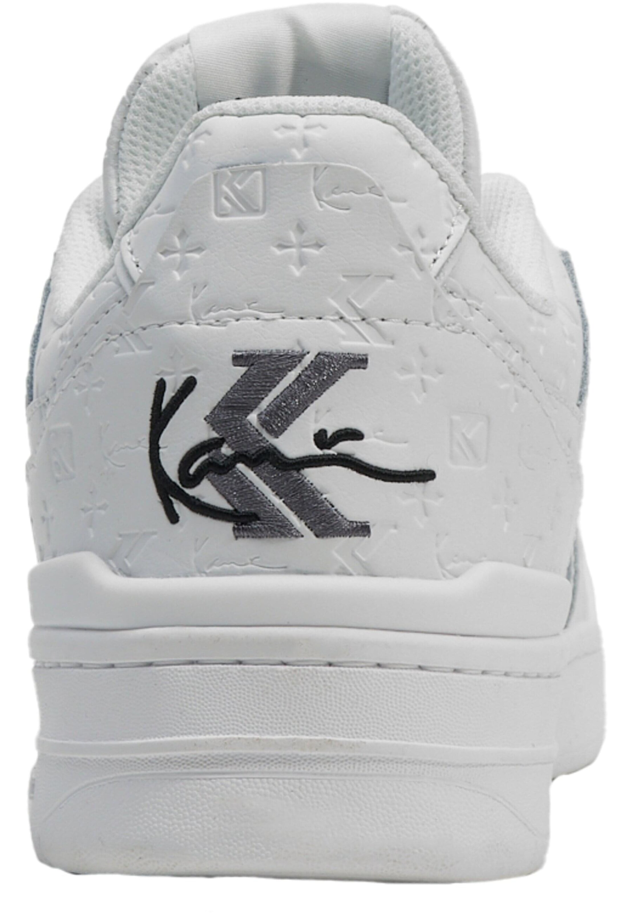 Karl Kani Platform trainers in White