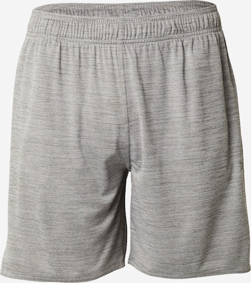 Reebok Štandardný strih Športové nohavice - Sivá: predná strana