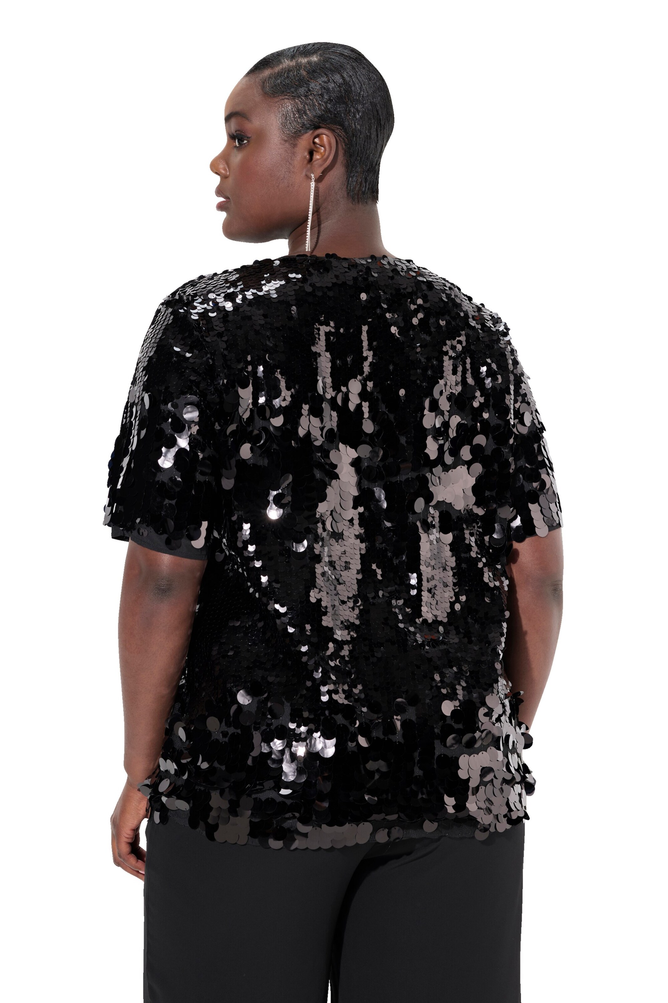 Ulla Popken Blouse in Zwart