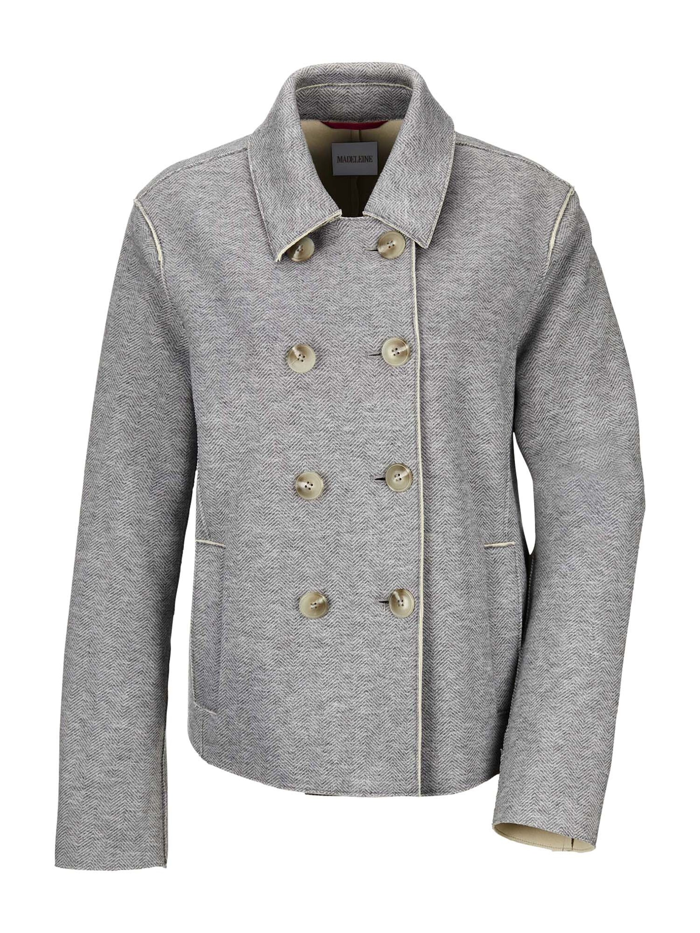 Blazer MADELEINE en gris : devant