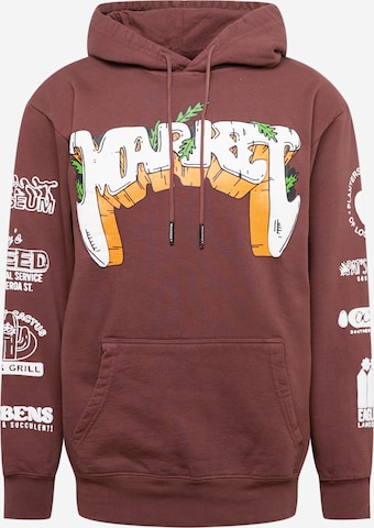 MARKET Sweatshirt in Bruin: voorkant