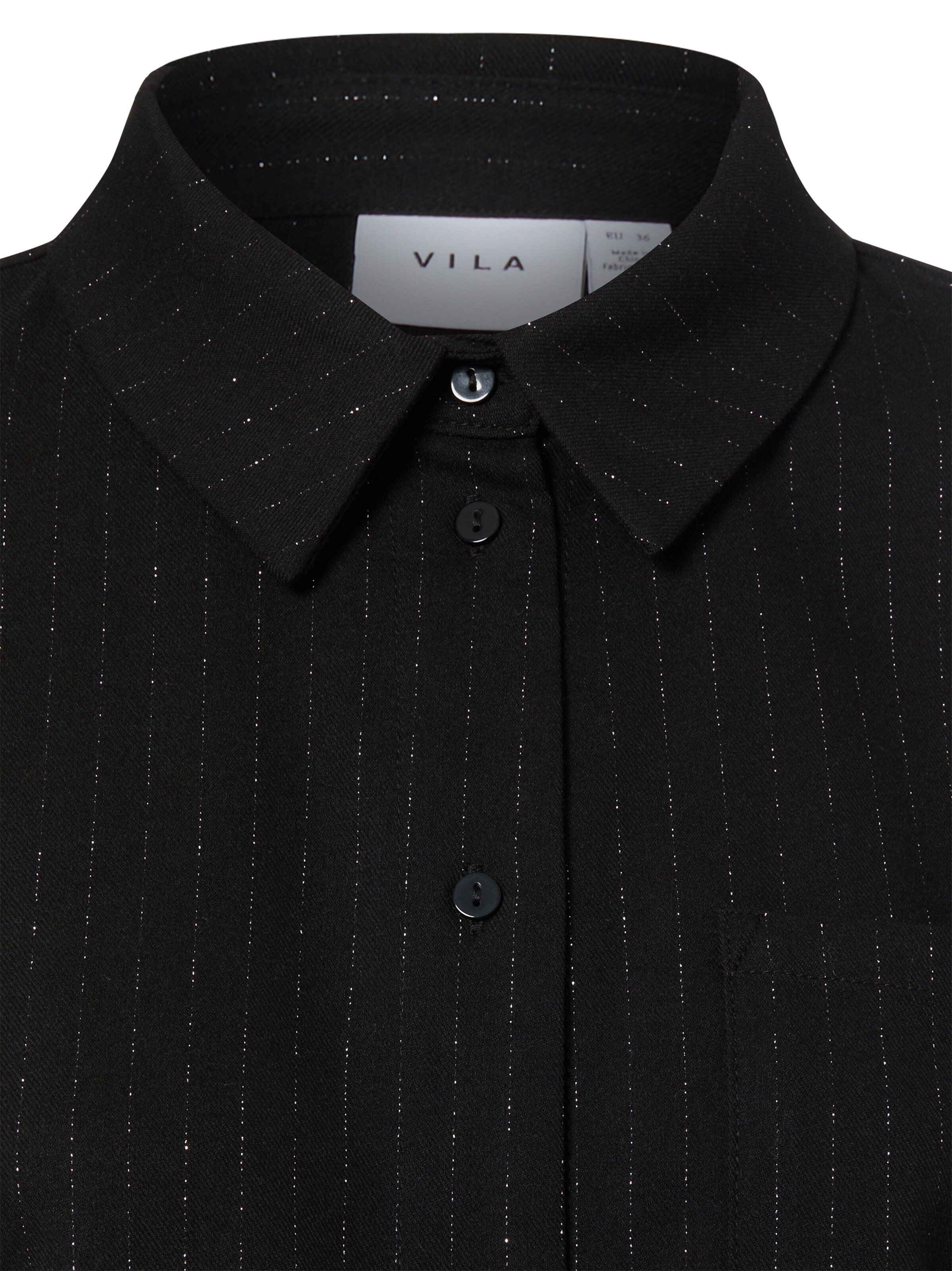 VILA Bluse 'VIMagnolia' in Schwarz