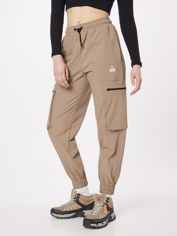 SOS Tapered Cargo Pants 'Salonga' in Grey: front