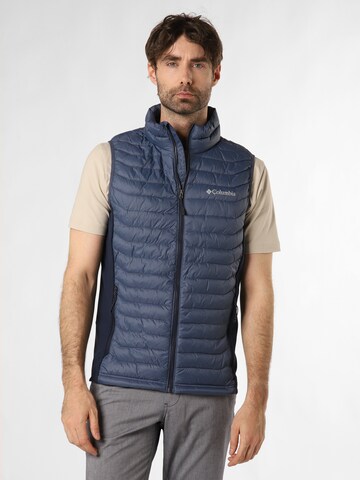 COLUMBIA Vest in Blue: front