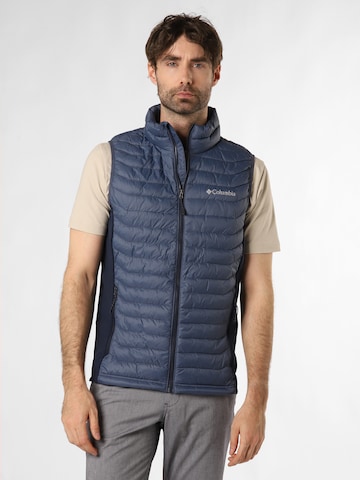 COLUMBIA Bodywarmer in Blauw: voorkant