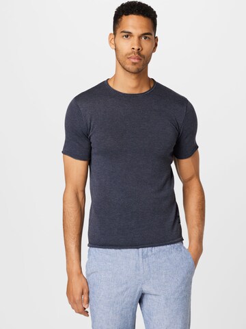 Key Largo T-shirt 'LUKAKU' i blå: framsida
