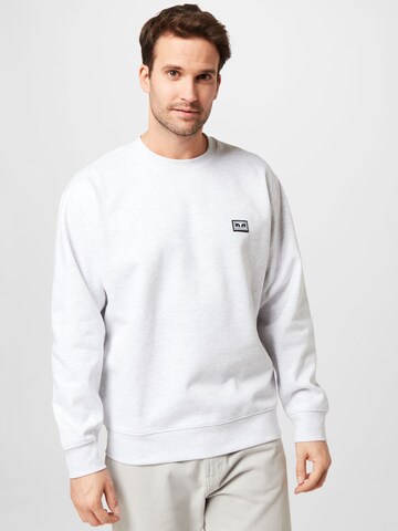 Obey Sweatshirt in Grey: front