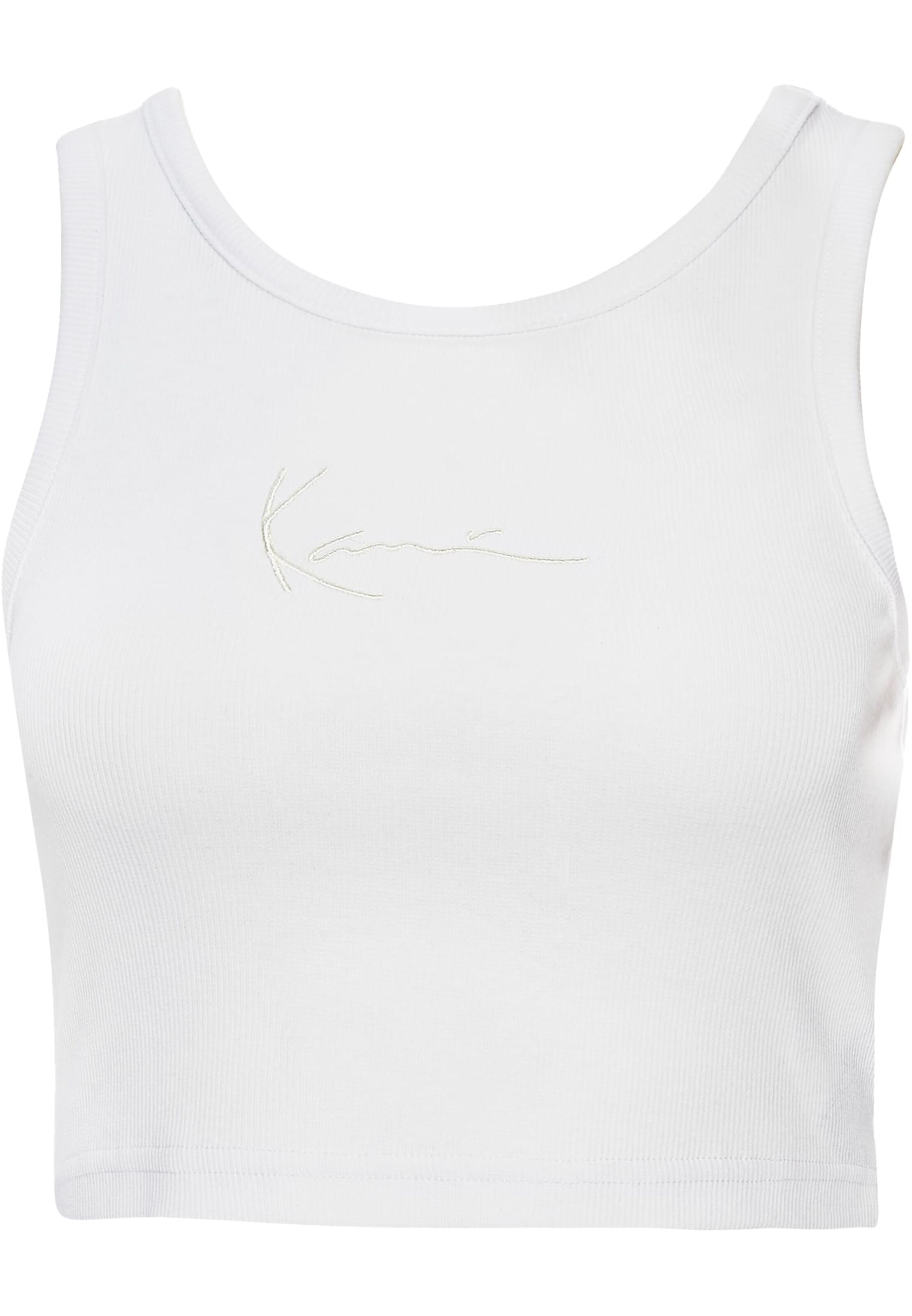 Karl Kani Top in White: front