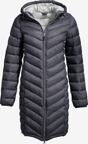 POLARINO Outdoor Coat in Black: front